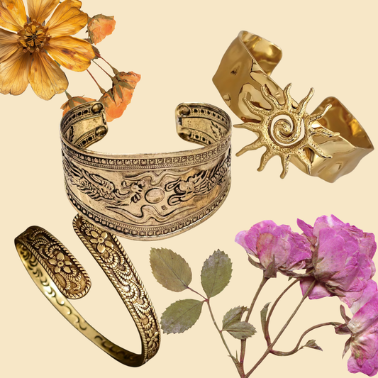 Chunky Boho Copper Bangles – Bold & Earthy Statement