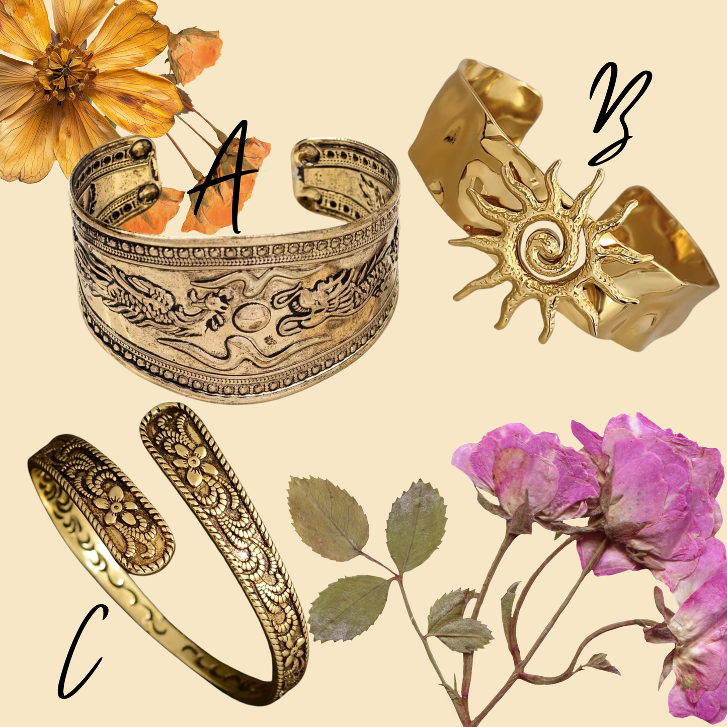 Chunky Boho Copper Bangles – Bold & Earthy Statement