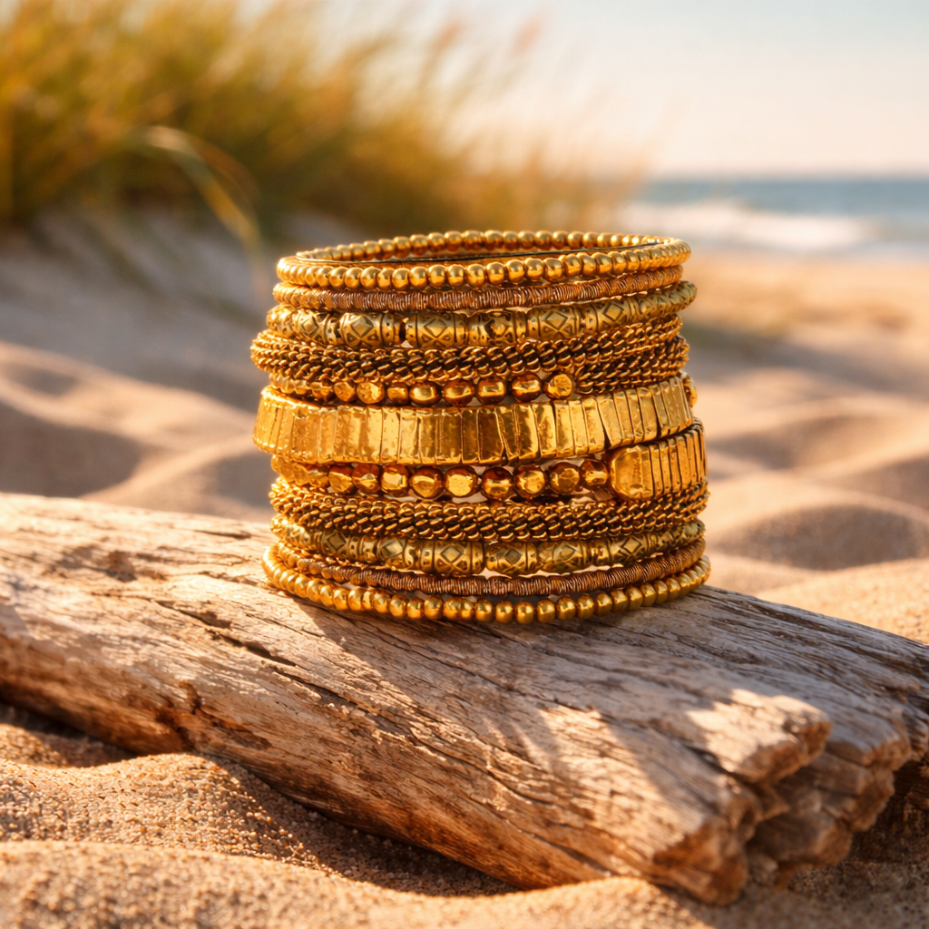 Retro Boho Multilayer Wrap Bracelet – Layered Soul Style