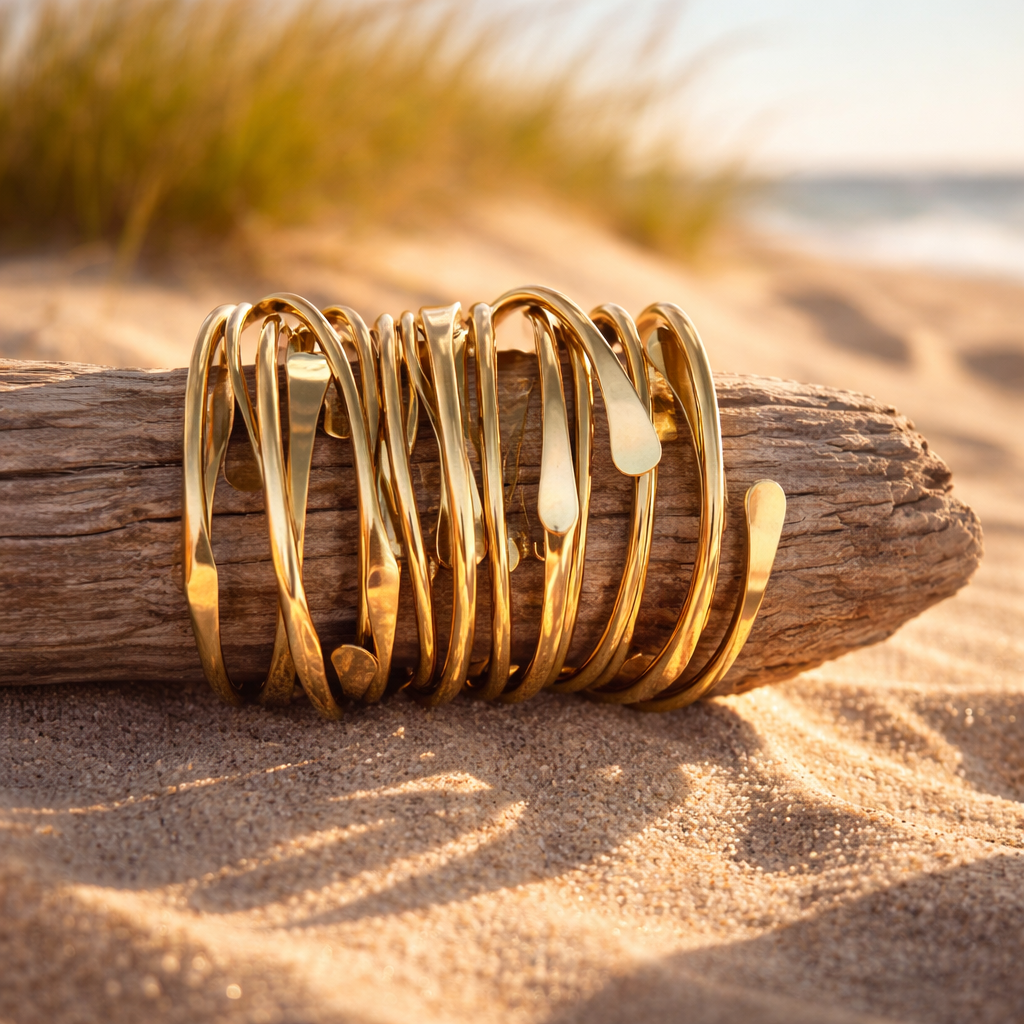 Vintage Boho Layered Bangle Set – Stack Your Story