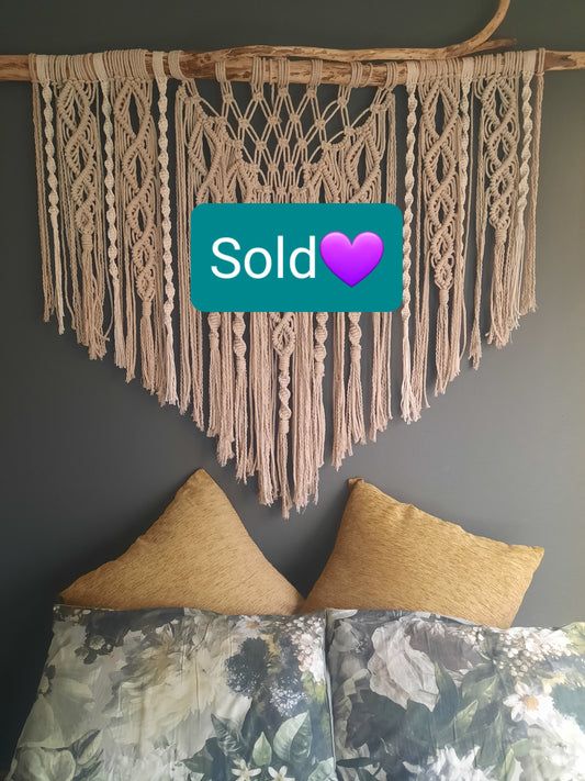 Bohemian Wall Hanging Macramé