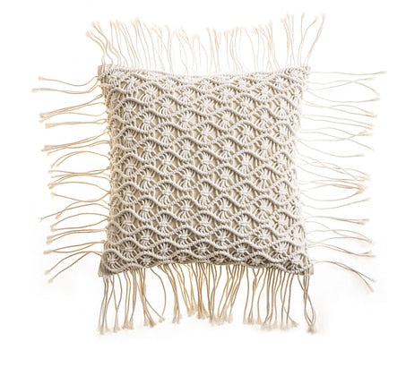 Handwoven Boho Macrame Pillowcases - Great Colors & Shapes