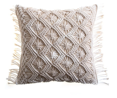 Handwoven Boho Macrame Pillowcases - Great Colors & Shapes