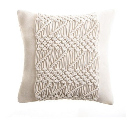 Handwoven Boho Macrame Pillowcases - Great Colors & Shapes