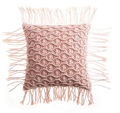 Handwoven Boho Macrame Pillowcases - Great Colors & Shapes