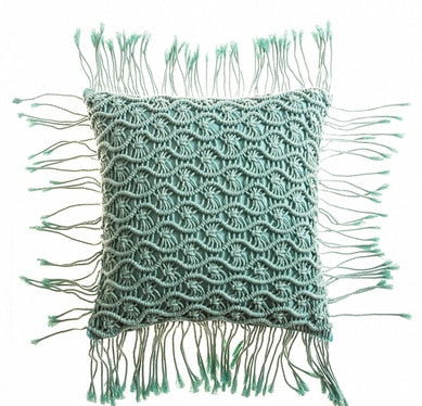 Handwoven Boho Macrame Pillowcases - Great Colors & Shapes