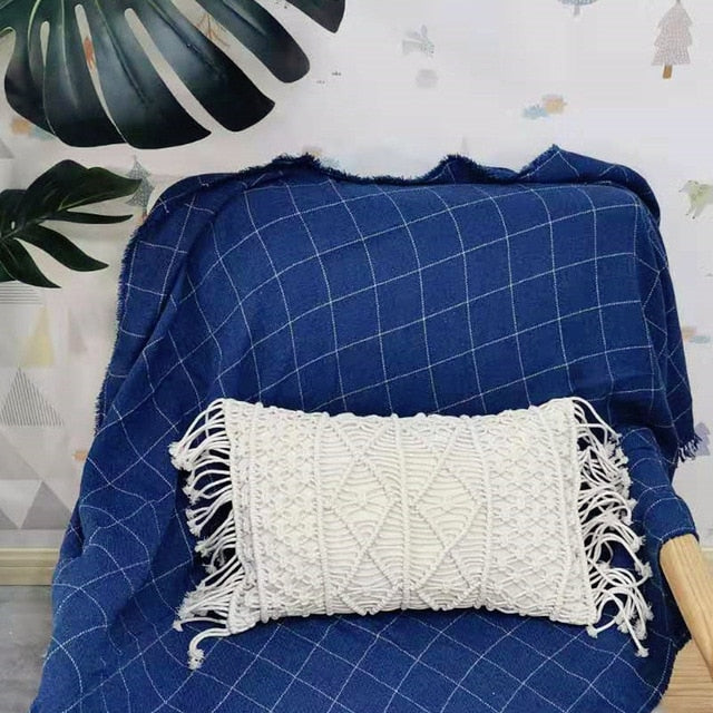 Hand Woven Macrame Cushion Covers