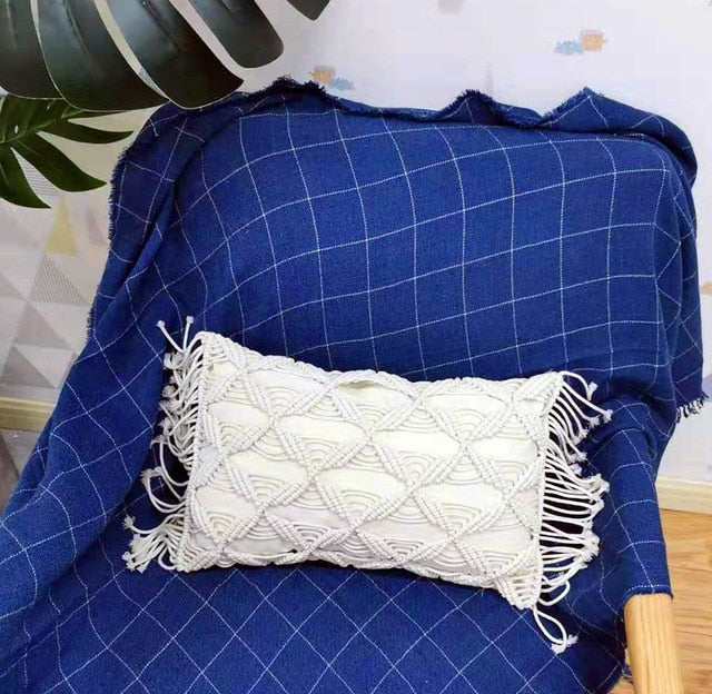 Hand Woven Macrame Cushion Covers