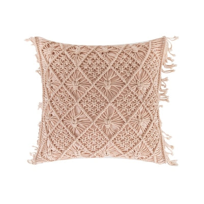 Hand Woven Cushion Covers With Tassels - Gorgeous Colors to Choose From!